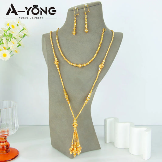 Bridal Gold of Arabia – 24K Gold Plated Wedding Jewelry Set for the Arab Woman in America