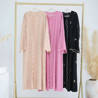 Eid Embroidered – The Cardigan Abaya for the Muslim Woman in America