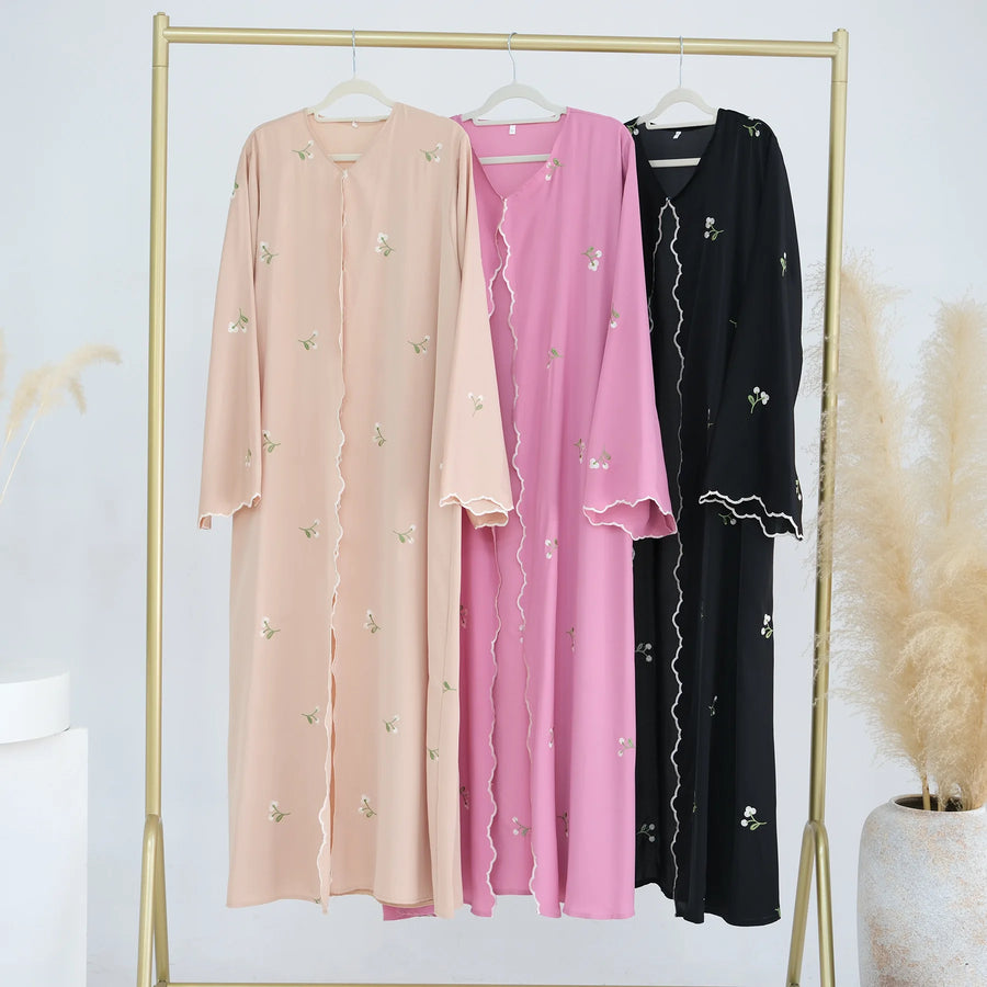 Eid Embroidered – The Cardigan Abaya for the Muslim Woman in America