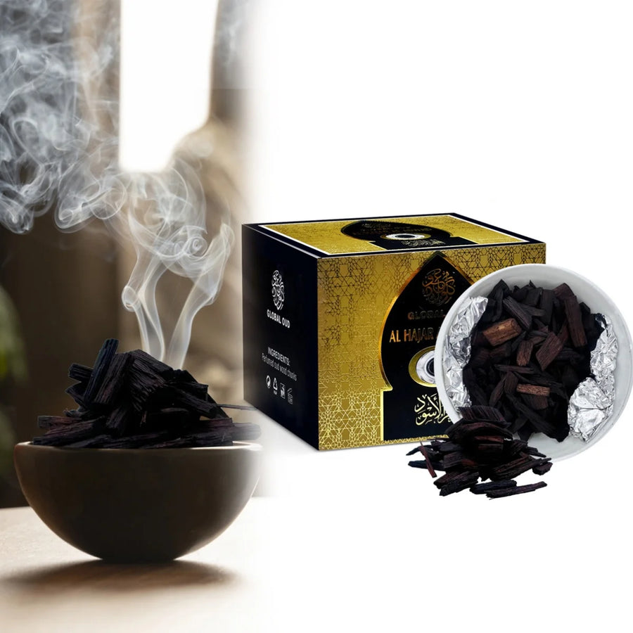 Arabian Luxury Incense – Artisan Sandalwood for Ceramic & Portable Burners