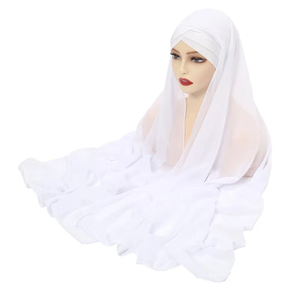 The Chiffon Hijab Set – Grace, Comfort, and Faith in Every Fold