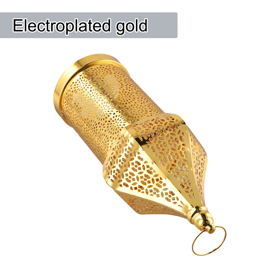 The Golden Lantern – Moroccan Hollow Iron Ramadan Light