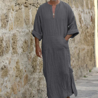 Short Sleeve Solid Color Men Muslim Islamic Kaftan Robe Jubba Thobe Kaftan Muslim Robe Casual Dubai Saudi Arabia Abaya Robes 5XL