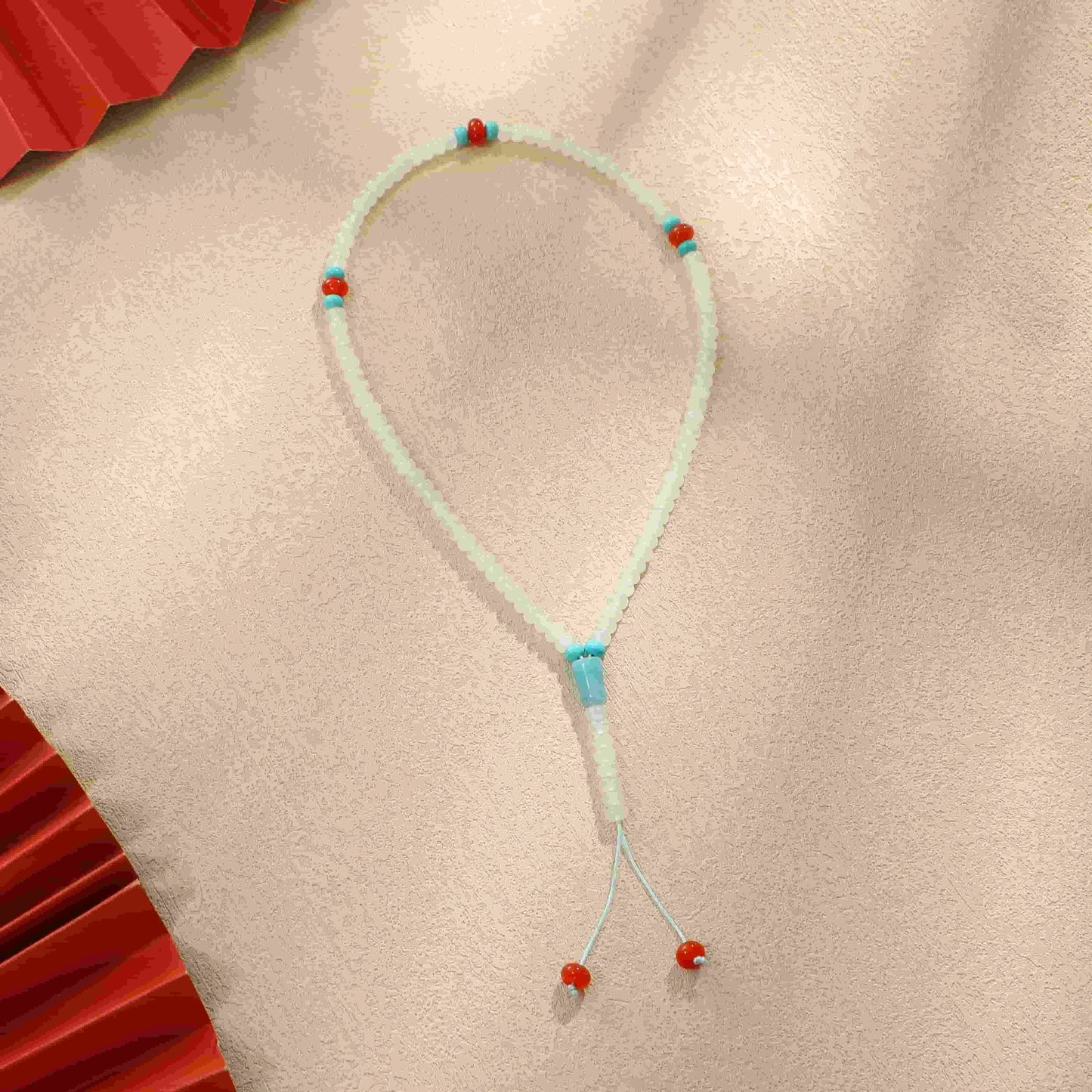 Islamic Prayer 99 Beads Tasbih, Natural Stone Misbaha Tasbeeh for Unisex Adults with Gift Box