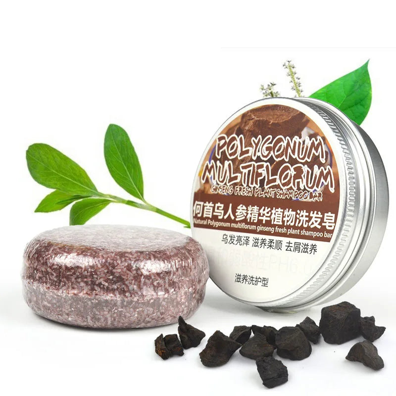 The Root Awakening – Organic Solid Shampoo Bar for Hair Growth (60g)