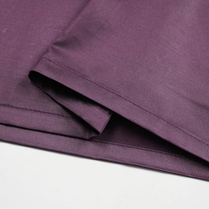 H&D Men Casual Loose Kaftan Muslim Thobe Jubba Dishdasha Thawb Dress 3PCS Agbada Set Arab Purple Color Embroidered Robe New 2026
