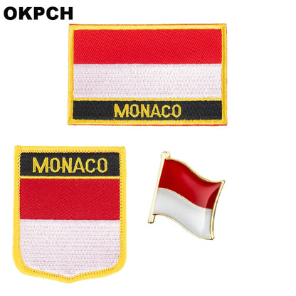 Tunisia Flag Embroidered Patch – Iron-On Badge for Clothing & Accessories