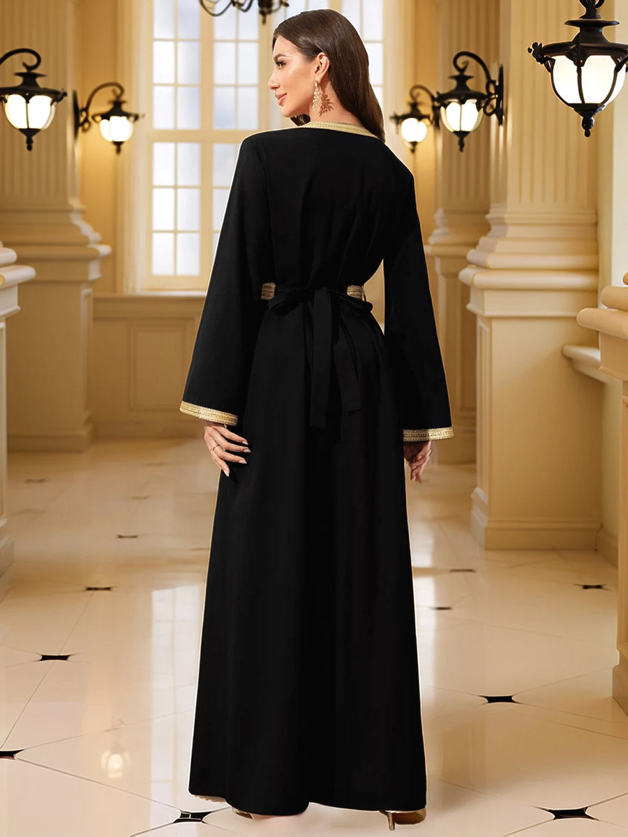 Gold of the East – Embroidered Moroccan Kaftan for the Muslim Woman in America