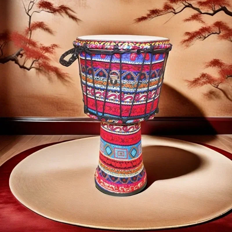 Sheepskin Djembe African Drum Children Beginner Music Drums Tambourine Adult Traditional Drum Handmade Percussion Instruments