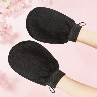 Double Sided Gentle Body Peeling Glove Soft Hammam Exfoliator Mitt  Gentle Skin Exfoliating Glove 1Pc Double Sided Hammam Bath