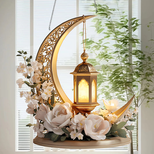 The Golden Moon Lantern – A Glow of Blessings for Your Home