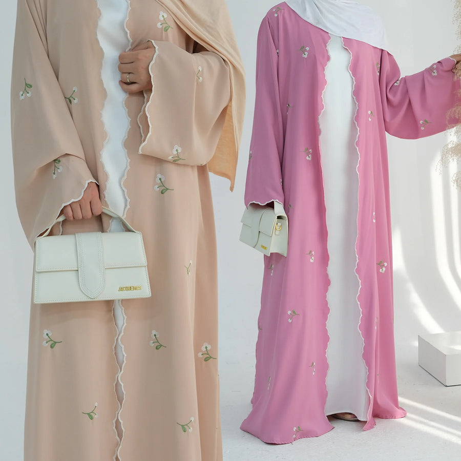 Eid Embroidered – The Cardigan Abaya for the Muslim Woman in America