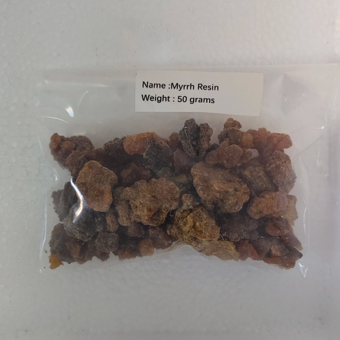 Resin Incense, Natural Tree Gum Sap -5x50g Variety Pack Including Frankincense and Myrrh Copal Benzoin Dragon's Blood