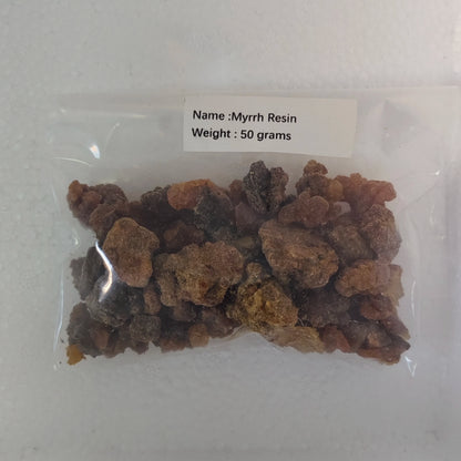 Resin Incense, Natural Tree Gum Sap -5x50g Variety Pack Including Frankincense and Myrrh Copal Benzoin Dragon's Blood