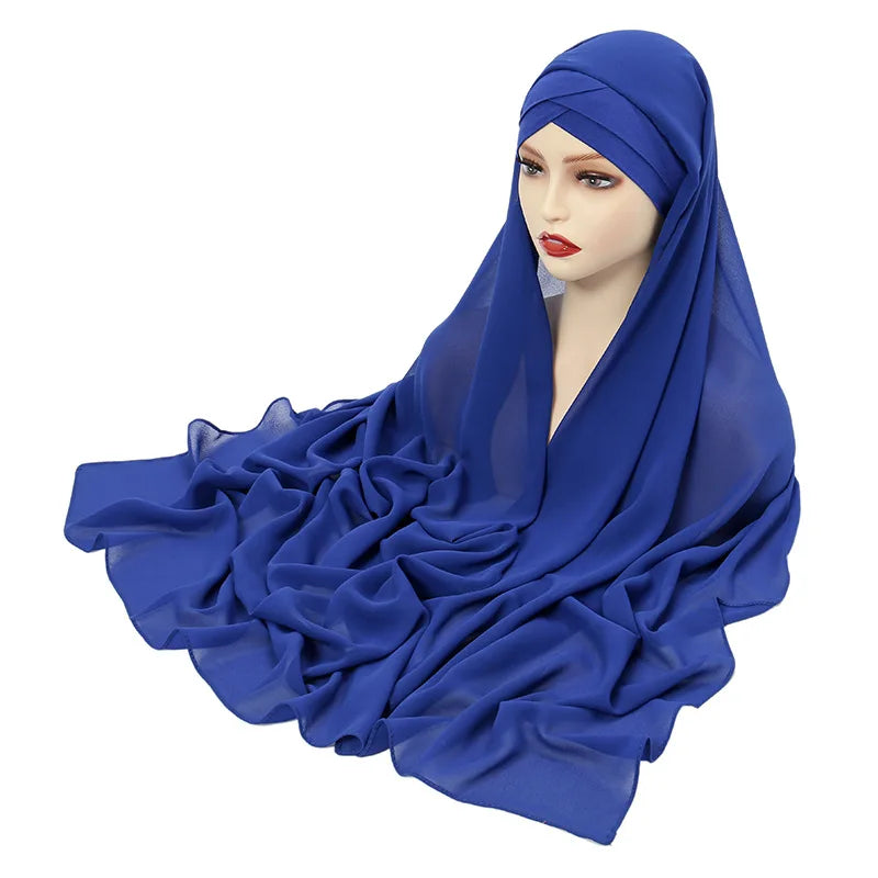 The Chiffon Hijab Set – Grace, Comfort, and Faith in Every Fold