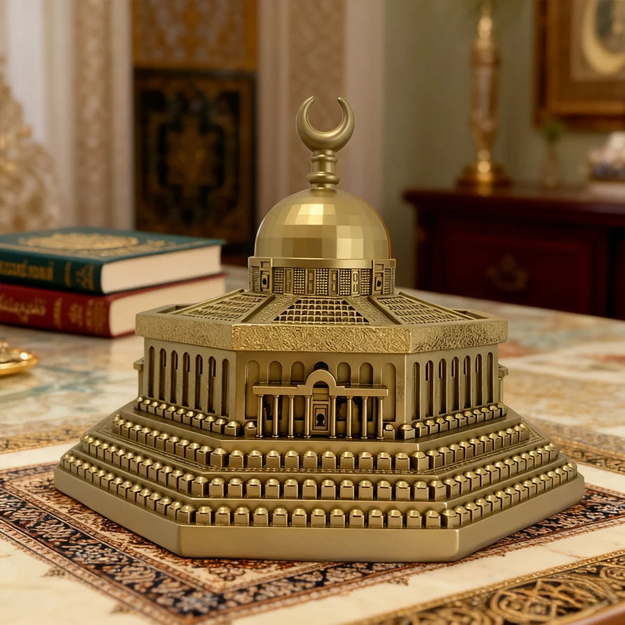 The Dome of the Rock – Gold-Plated Qubbat Al-Sakhra Replica
