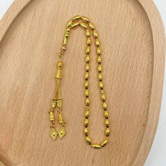 The Golden Tasbih – 99 Beads of Light