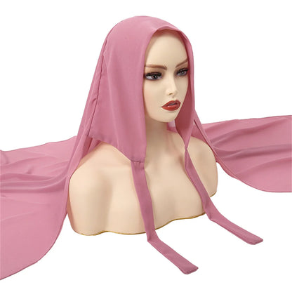 The Non-Slip Solid Hijab – Stay Covered, Stay Confident