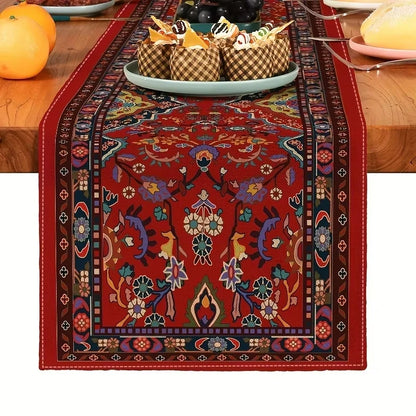The Persian Farmhouse – Bohemian Linen Table Runner