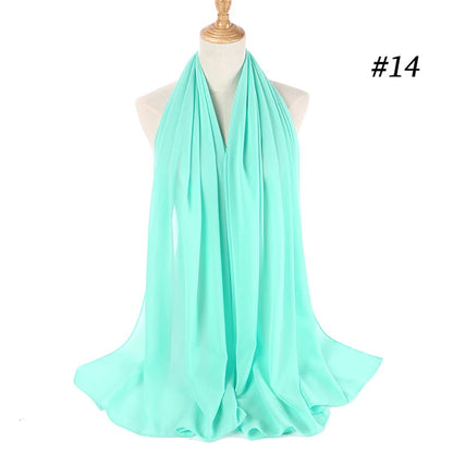 The Bubble Chiffon Hijab – Light as Air, Bold in Style
