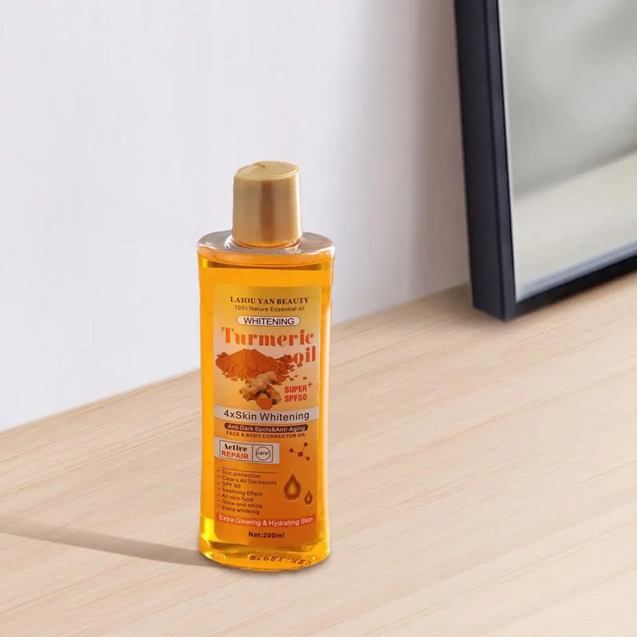 The Golden Serum – Turmeric & Ginger Deep Hydration Face Oil (200ml)