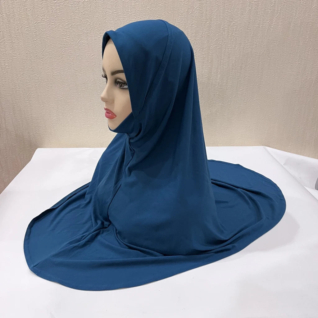 The Amira Pull-On Hijab – Full Coverage, Effortless Modesty