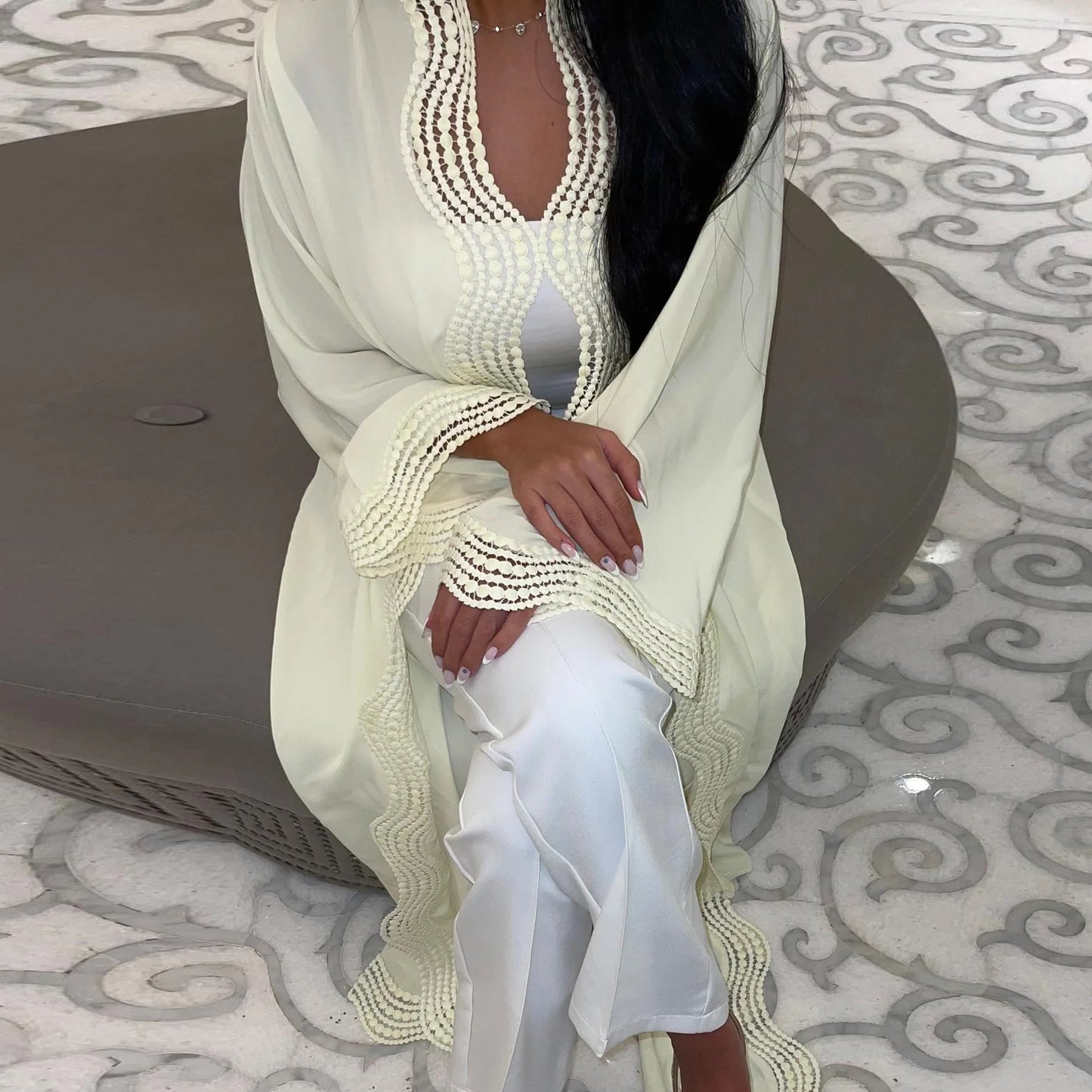 Ramadan in America – Dubai Open Abaya for the Muslim Woman