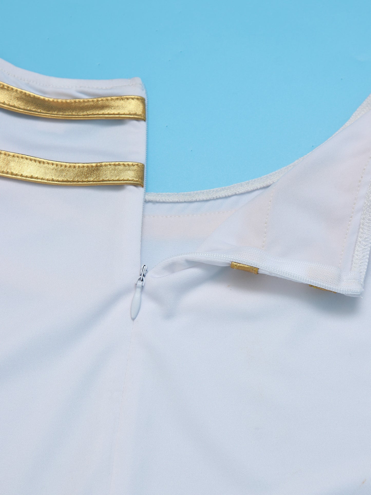 Pharaoh & Spartan Robe Costume – Men's Egyptian God Cosplay with Cuffs