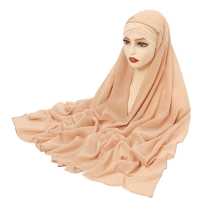 The Chiffon Hijab Set – Grace, Comfort, and Faith in Every Fold