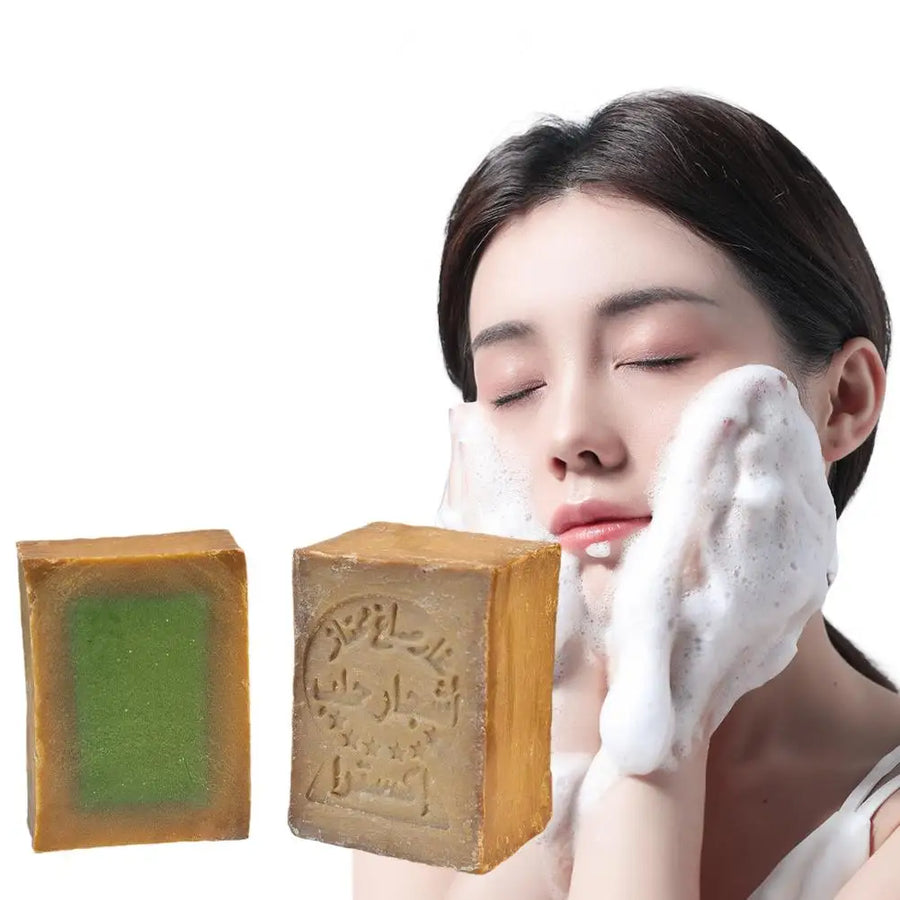 The Ancient Bar – Olive Oil Face & Body Soap with Essential Oils (100g)