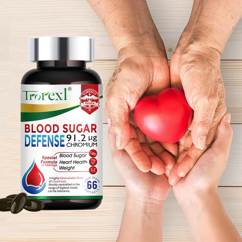 The Sugar Shield – Blood Sugar Defense & Cardiovascular Support Capsules