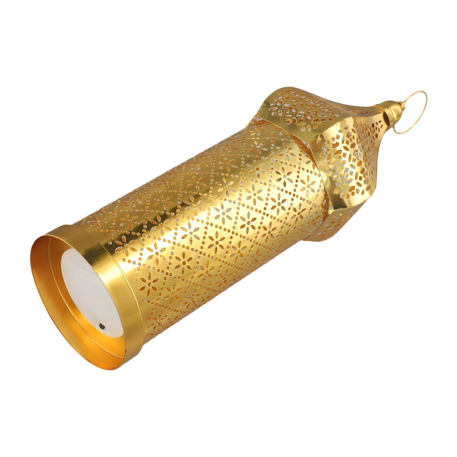 The Golden Lantern – Moroccan Hollow Iron Ramadan Light