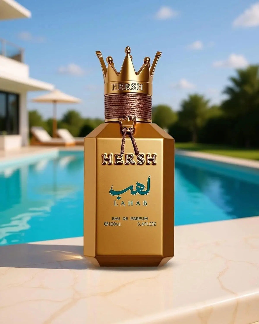 Hersh Lahab – The Golden Crown by Al Ezz Oud | 3.4 oz EDP