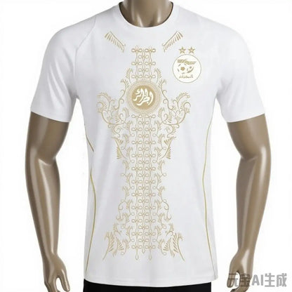 New Algeria Football Jersey Youth Fashion Jersey 4 Styles Available Outdoor Sports Top Quick-Drying Breathable Adult T-Shirt