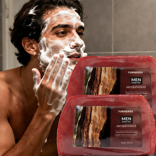 The Sandalwood Purifier – Organic Oil Control & Blackhead Remover Soap
