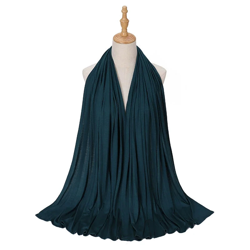 The Mercerized Cotton Jersey Hijab – Softness, Style, and Full Coverage