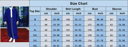 New Muslim Jubba Thobe Clothes Men Hoodie Ramadan Spring Autumn Abaya Dubai Turkey Islamic Clothing Male Casual Loose Red Stripe