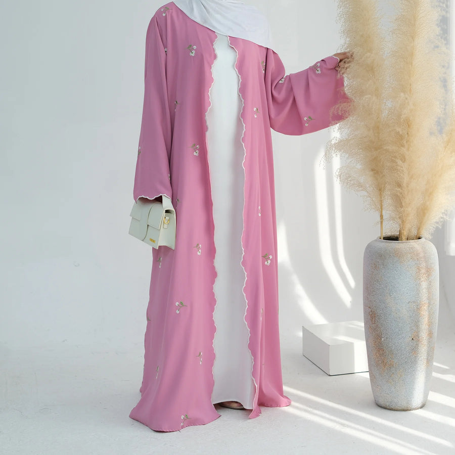 Eid Embroidered – The Cardigan Abaya for the Muslim Woman in America