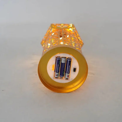 Morocco Festival Lights Metal LED Wind Lantern Ramadan Decorations for Home DIY Hanging Ornaments Muslim Islam Party Decor Gifts