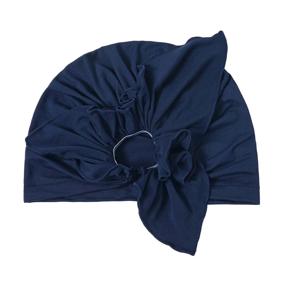 Soft Elastic Women Turban Caps Muslim Headscarf Bonnet Pre-Tied Hijab Headwrap Cap Soft Lady Hair Loss Chemo Cap
