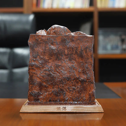 Petra Ancient City Resin Ornament – Creative Jordanian Heritage Decor