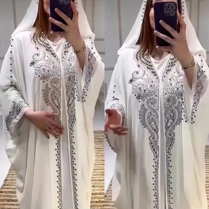 The Hooded Heritage – Luxury Boubou Ankara Plus Size Abaya