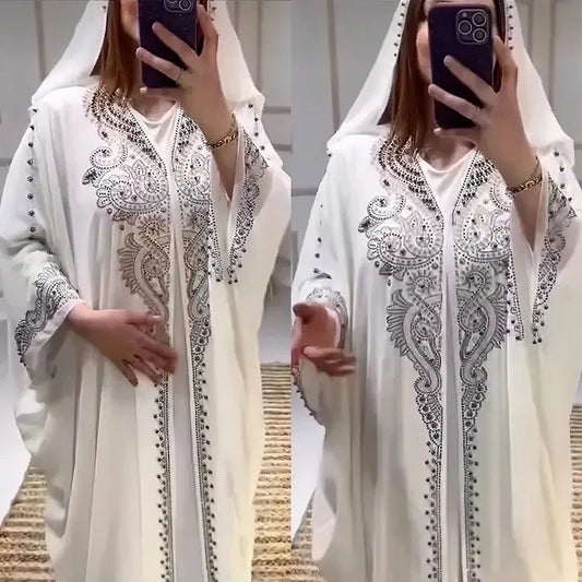 The Hooded Heritage – Luxury Boubou Ankara Plus Size Abaya