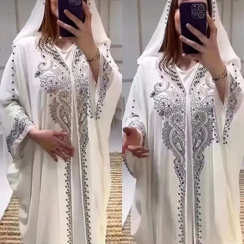 The Hooded Heritage – Luxury Boubou Ankara Plus Size Abaya