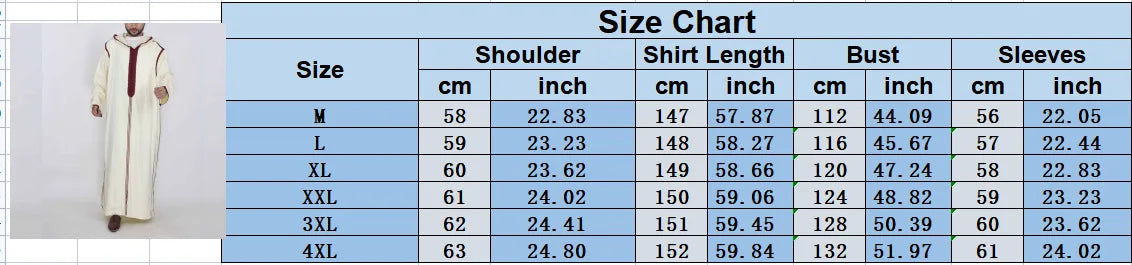 New Muslim Jubba Thobe Clothes Men Hoodie Ramadan Spring Autumn Abaya Dubai Turkey Islamic Clothing Male Casual Loose Red Stripe