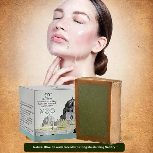 Traditional Olive Oil Handmade Soap – Gentle Bath Bar for Hand & Body