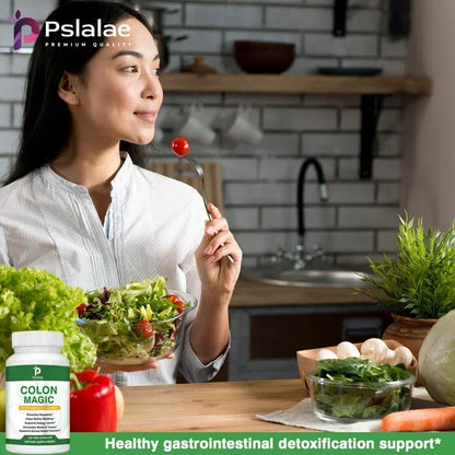Colon Detox and Cleanse - Contains Psyllium Husk To Relieve Bloating and Constipation