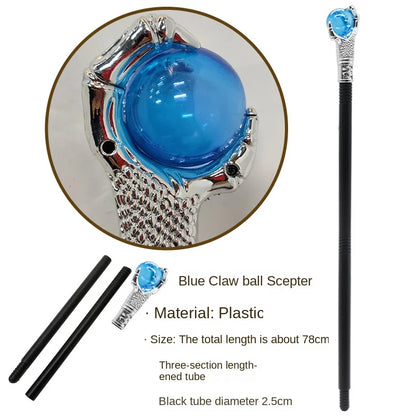 Pharaoh's Scepter Prop – Egyptian King Staff for Cosplay & Masquerade