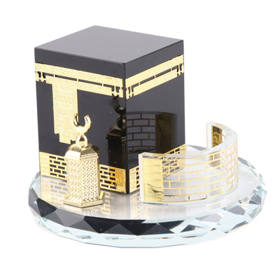 The Crystal Kaaba – Gilded Muslim Holy Sanctuary Replica
