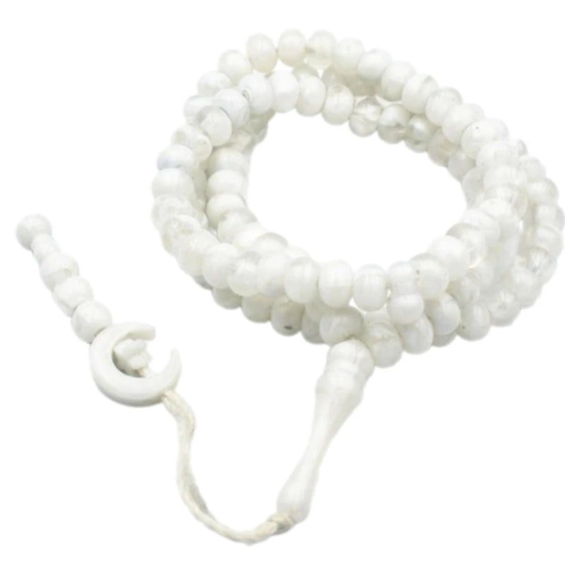 G7NC Tasbih Prayer Beads Wrap Bracelets Tasbih Prayer 99 Worry Beads Misbaha Beads